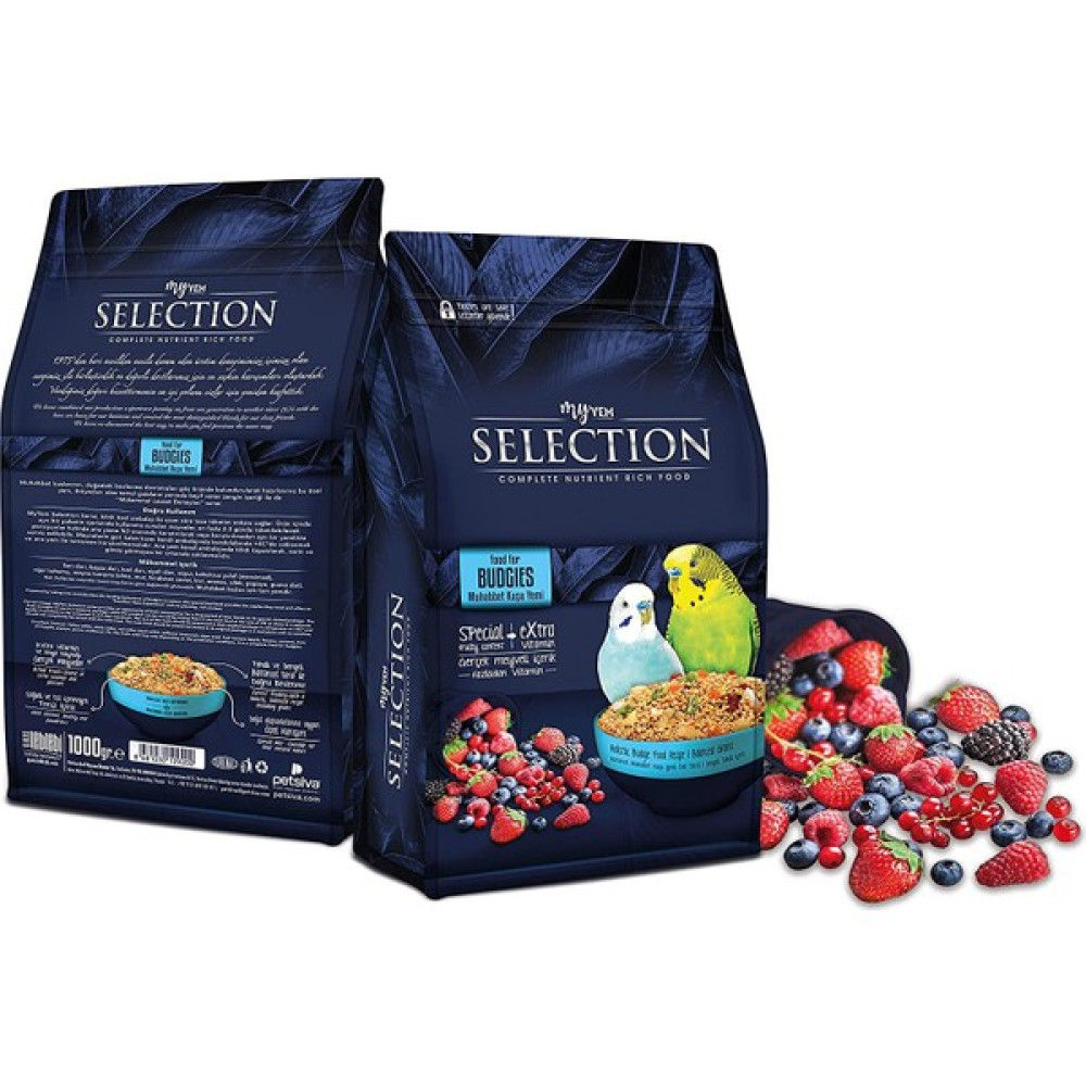My Yem Selection 10 Çeşit Gerçek Meyve Parçalı Muhabbet Yemi 1kg Oto Boyaları Fiyatı