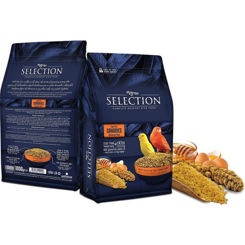 My Yem Selection Islak Ballı Mama Takviyeli Kanarya Yemi 1kg Oto Boyaları Fiyatı