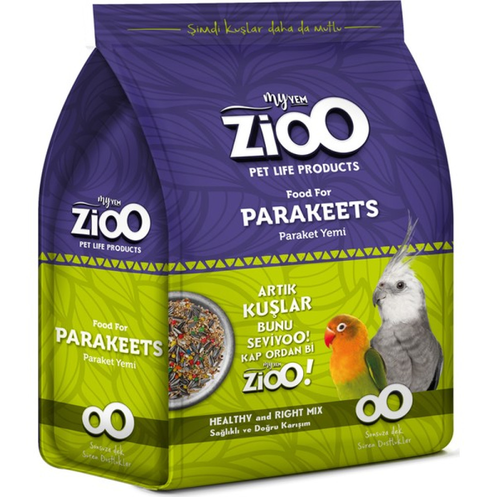 My Yem Zioo Paraket ( Sultan Cennet Papağanı) Yemi 400 gr - 3 Adet Oto Boyaları Fiyatı