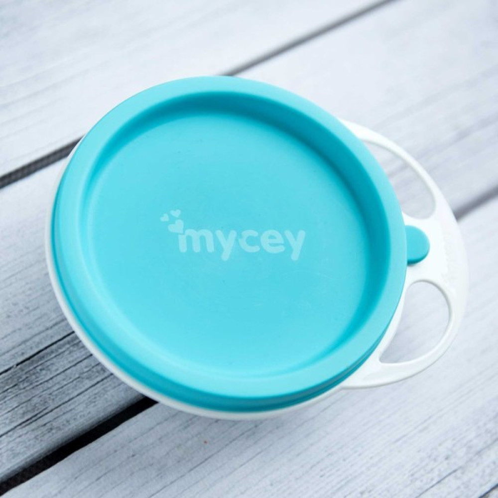 Mycey Kapaklı Mama Tabağı - Yeşil Mama Seti Fiyatı