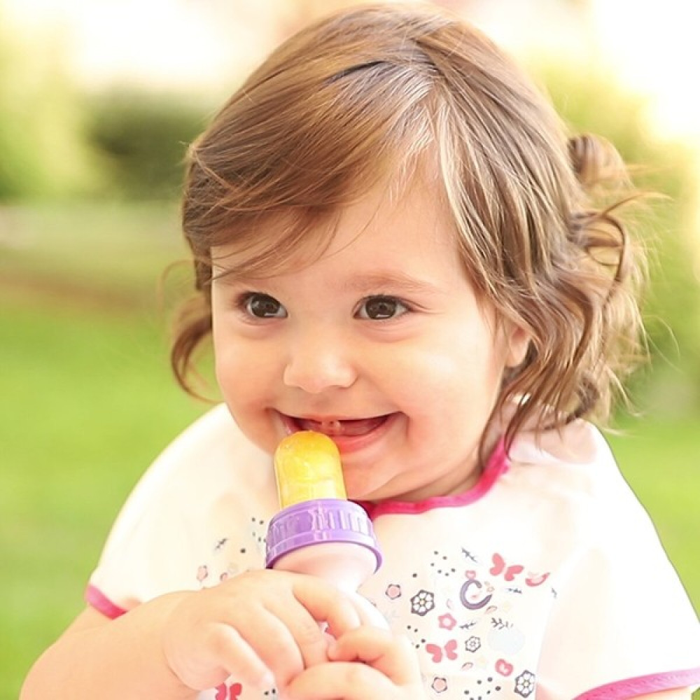 Mycey Silikon Meyve Sebze Bebek Emziği Asortili - Renkli Bebek Beslenme Gereçleri Fiyatı