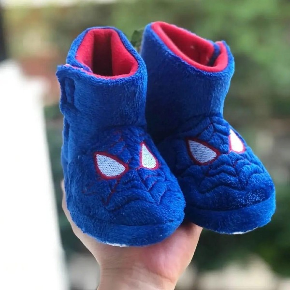 Mychild Spiderman Figürlü Çocuk Panduf ,ev Ayakkabısı , Kaydırmaz Taban Panduf , Anaokulu Kreş Ayakkabısı,warm Kız Çocuk Panduf Fiyatı