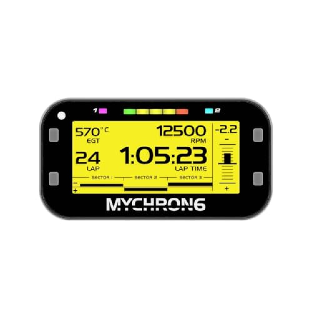 Mychron 6 Kart Gauge Single Temp Sensor with GPS, WiFi & 4GB Memory