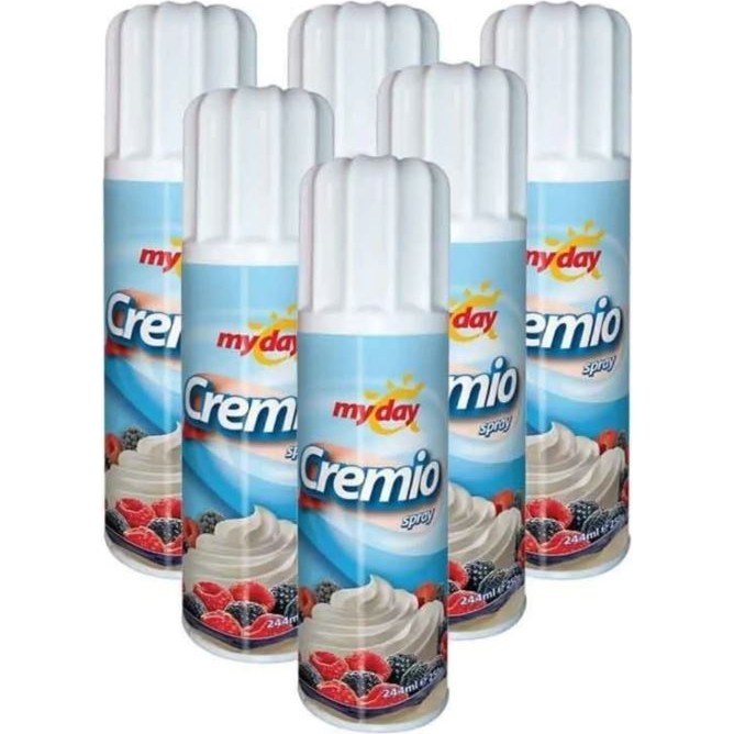 MyDay Sprey Krem Şanti 250 gr x 6 Adet Pratik ve Lezzetli Tatlı Dokunuşu Diğer Fiyatı