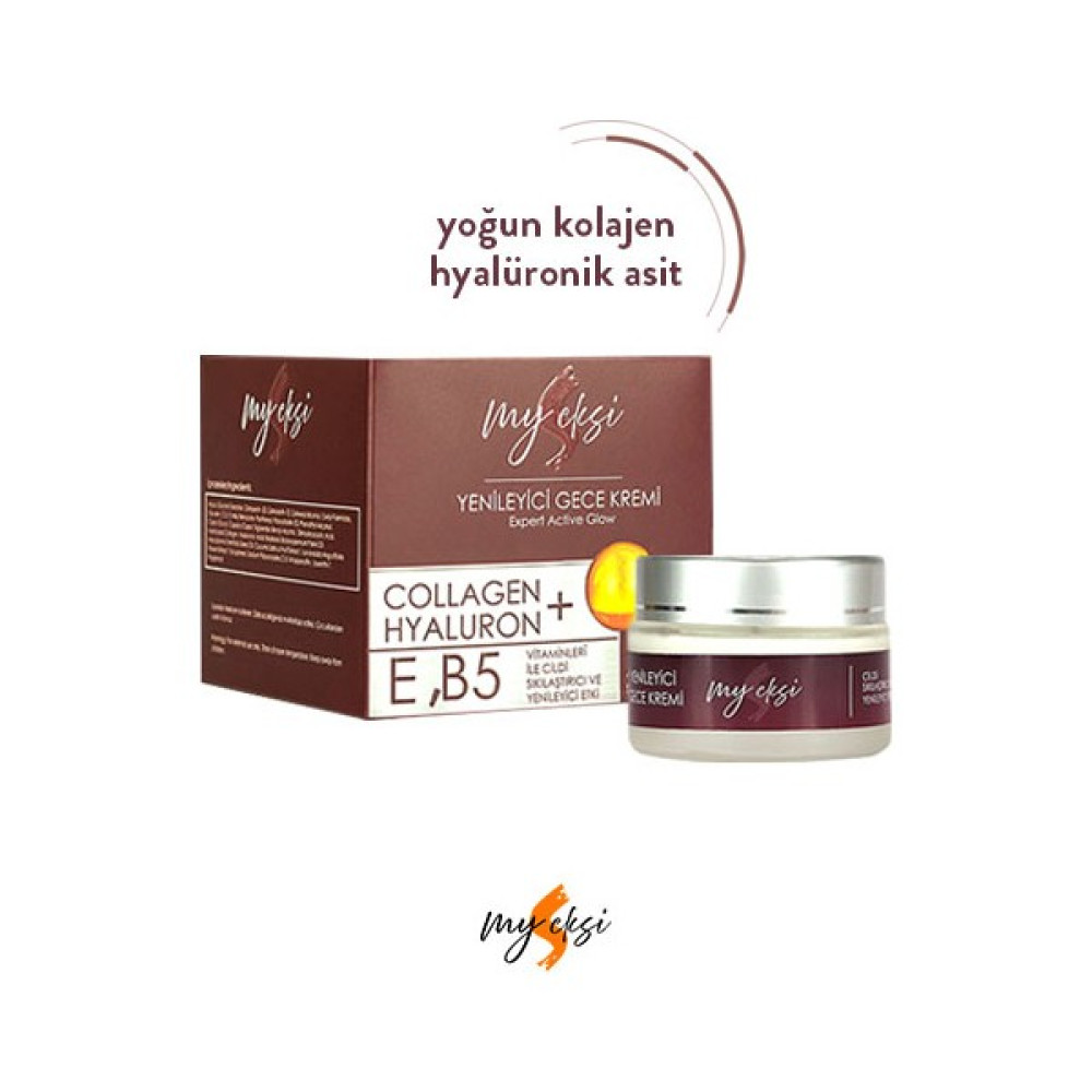 Myeksi Anti-Aging Gece Kremi (Hyaluron & Kolajen ) Gece Kremleri Fiyatı