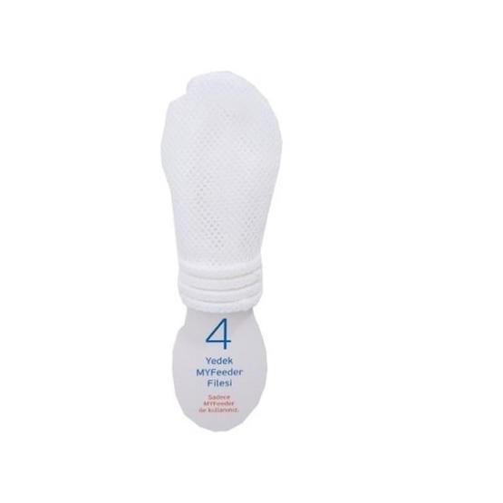 MYFEEDER GÜVENLİ MEYVE SEBZE EMZİĞİ YEDEK FİLE SETİ - 4'LÜ