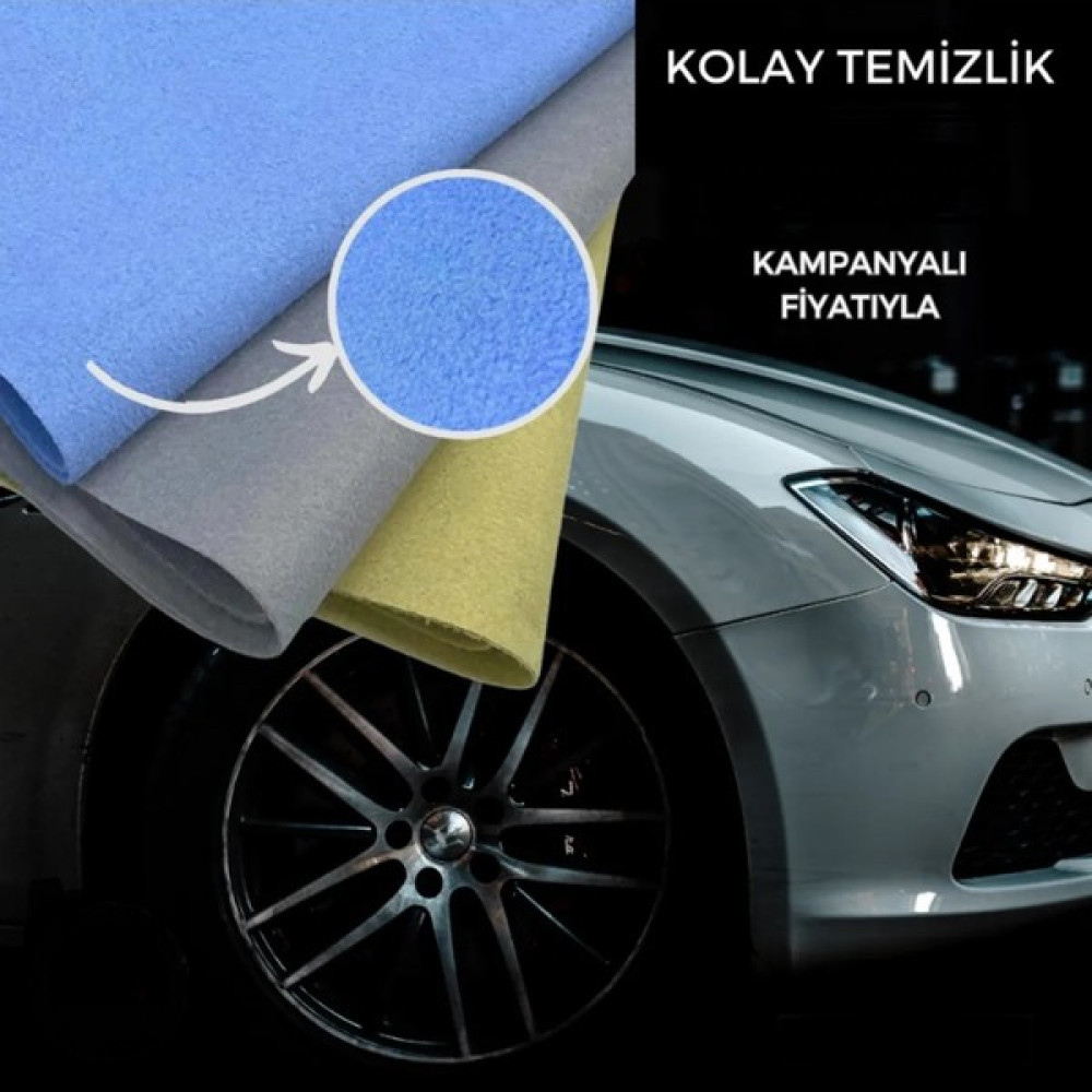 MyGifts 6 Adet Güderi Oto Cam ve Genel Temizlik Bezi 40X40 Temizlik Malzemeleri Fiyatı
