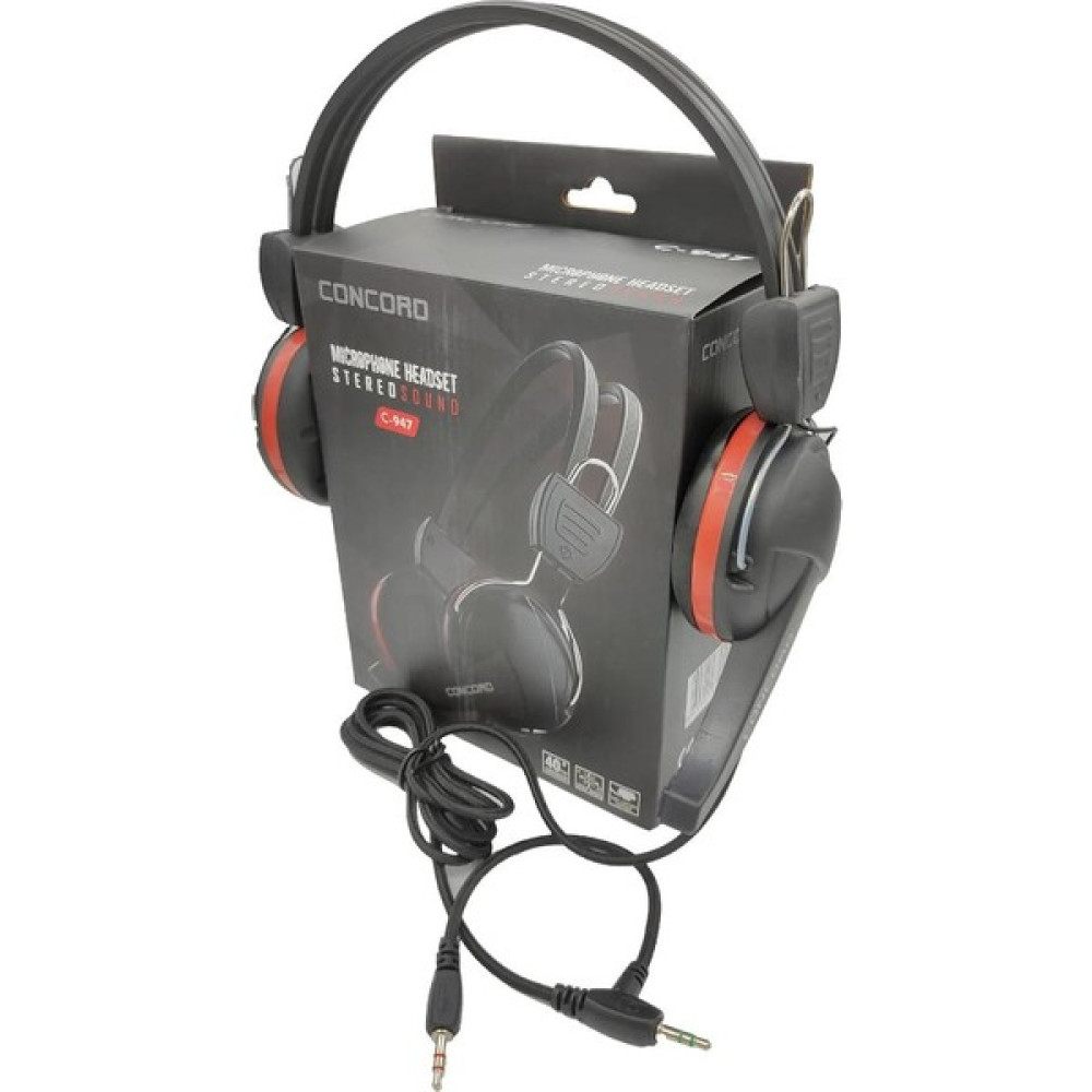 Myglobal Mikrofonlu Oyuncu Gaming Stereo Kulaklık Concord C-947 - Siyah Kulaklık Fiyatı
