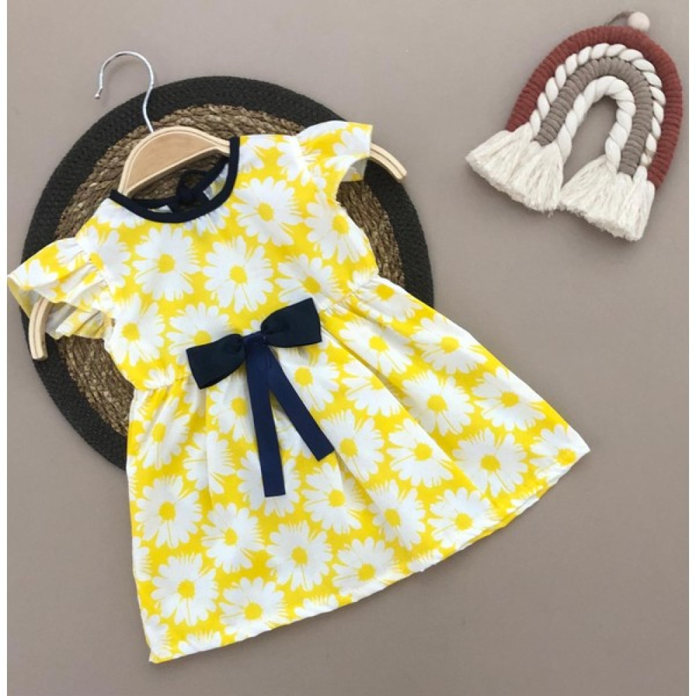 Mygobebe Papatya Desenli Elbise Bebek Elbisesi Fiyatı