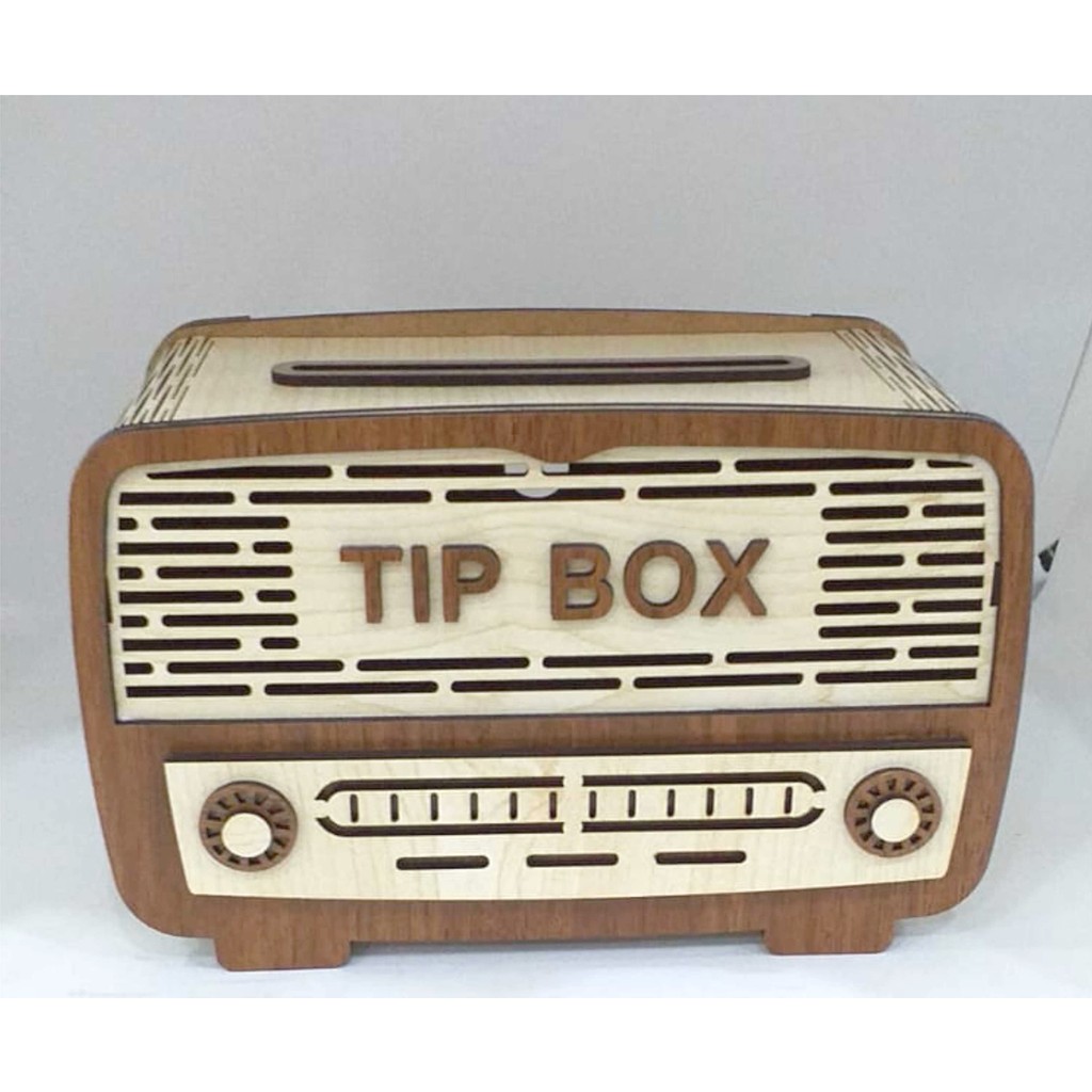 MYK Hediye ve Sanat Atölyesi Tip Box Nostalji radyo görünümlü Kumbara Fiyatı