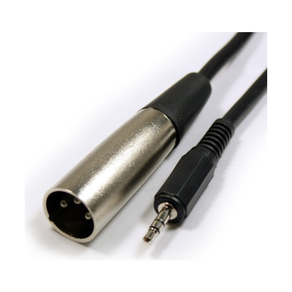 Mykablo 3 Pin Xlr Erkek To 3.5 mm Stereo Erkek Kablo 5 Metre Seri & Paralel Kablo Fiyatı