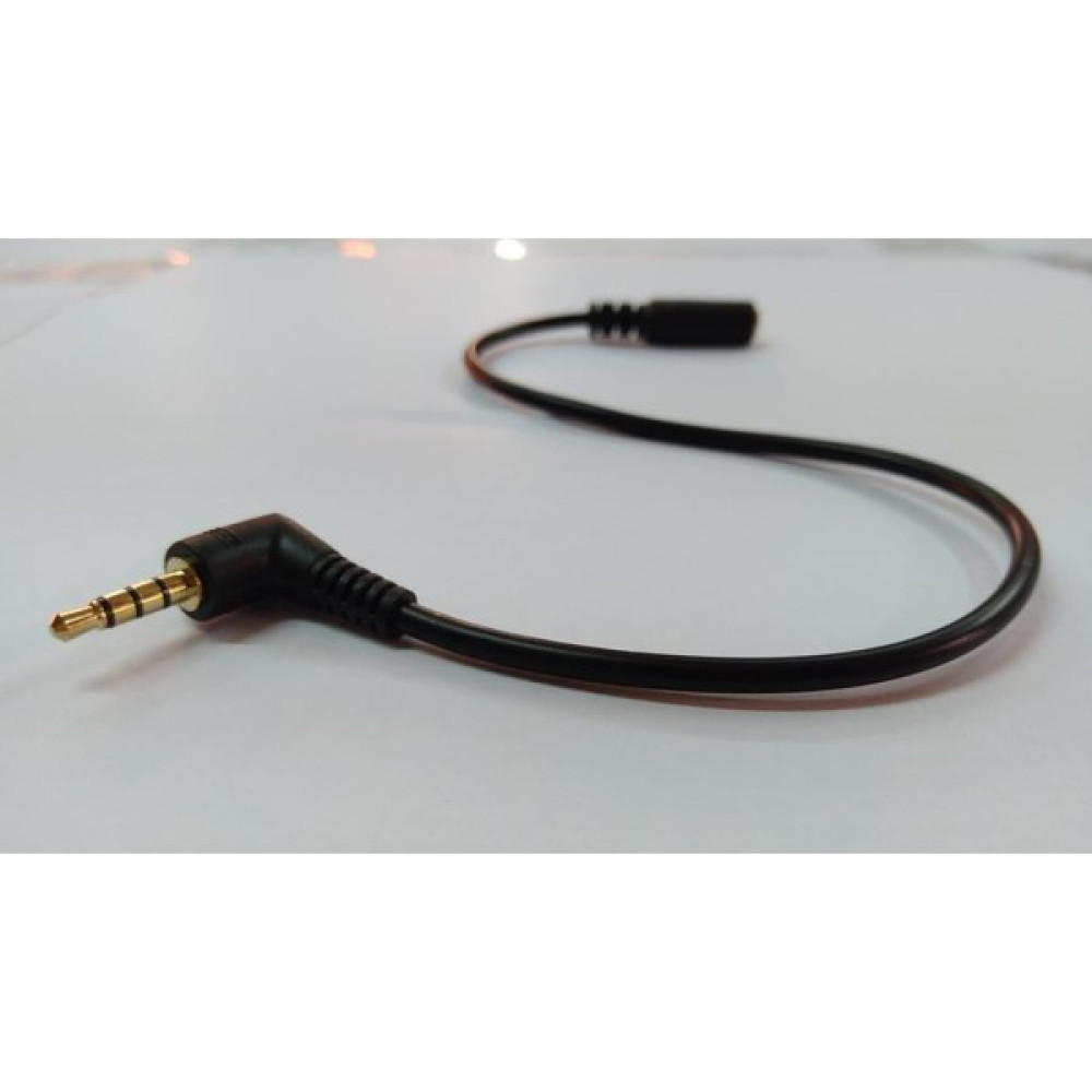 Mykablo 3.5 mm Stereo 4 Boğumlu (Trrs) 90 Derece Uzatma Kablosu 20 cm Seri & Paralel Kablo Fiyatı
