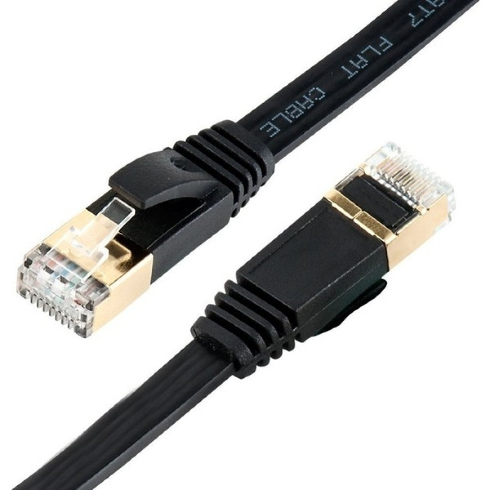 Mykablo Flat Cat. 7 Network Patch Kablo 1 Metre Ağ / Network Kablosu Fiyatı