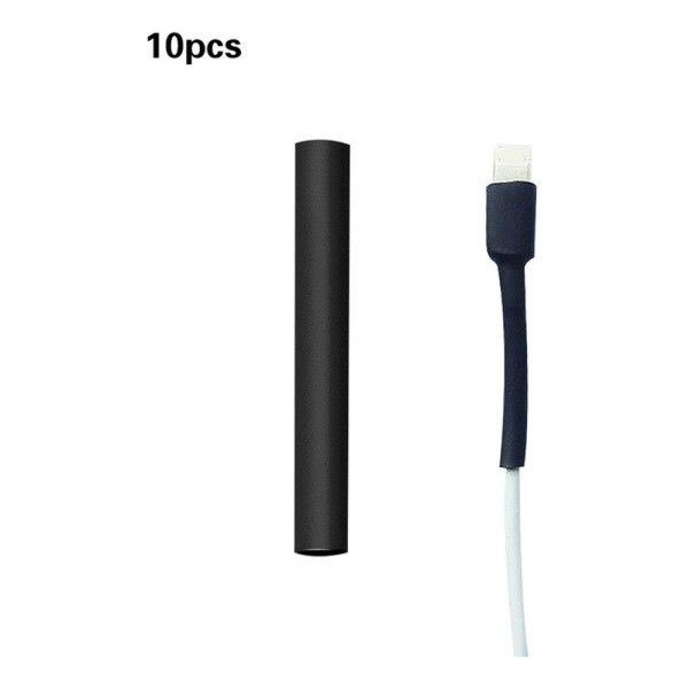 Mykablo I-Phone Lightning Uç Koruyucu Siyah Makaron - 10 Adet 6 cm Tablet Pc Aksesuarları Fiyatı