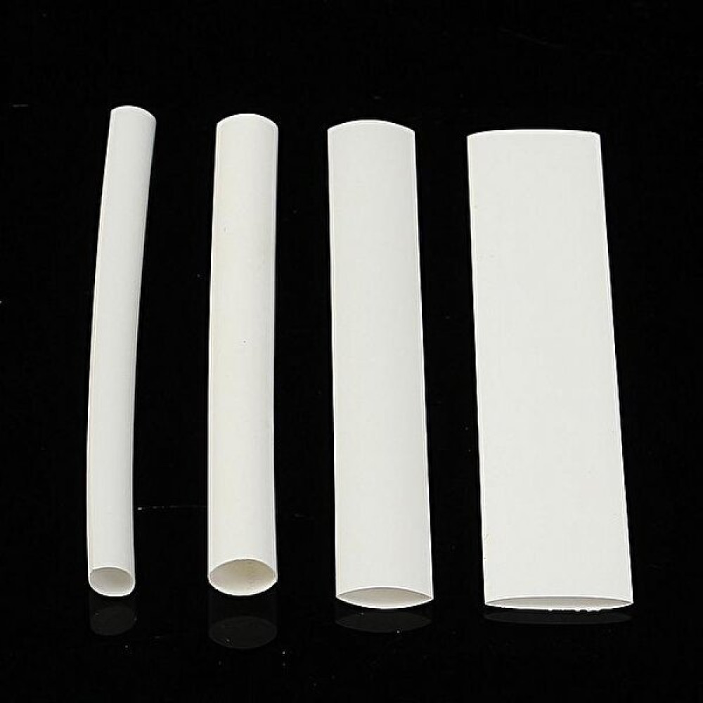 Mykablo Isı ile 2/1 Daralan Yassı Makaron 9.5 mm - Beyaz Seri & Paralel Kablo Fiyatı
