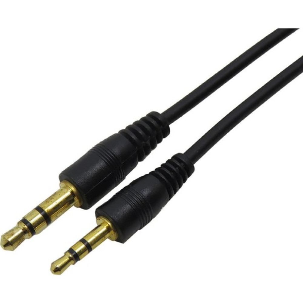 Mykablo Stereo Kablo - 2.5 mm Erkek - 3.5 mm Erkek - 1.5 Metre - Siyah Seri & Paralel Kablo Fiyatı