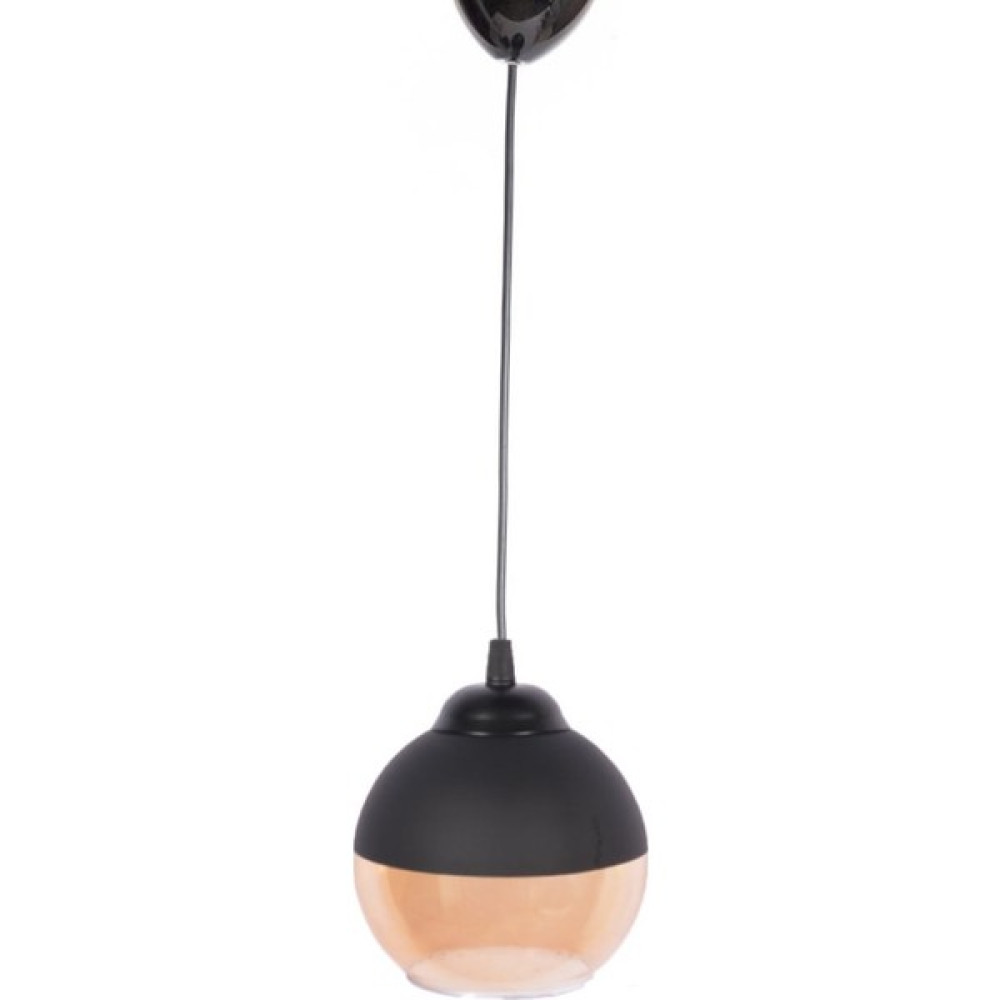 Mylight Retro Tekli Top Cam Sarkıt Avize 17 cm - 1'li - Siyah Avize Fiyatı