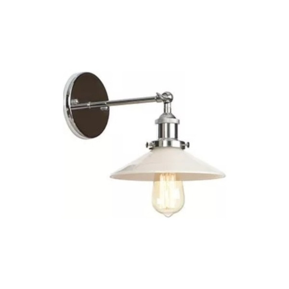 Mylights Modern Spor Mafsalı Gümüş Gövde Beyaz Başlık Aplik Duvar Lambası Metal Aplik Aplikler Fiyatı