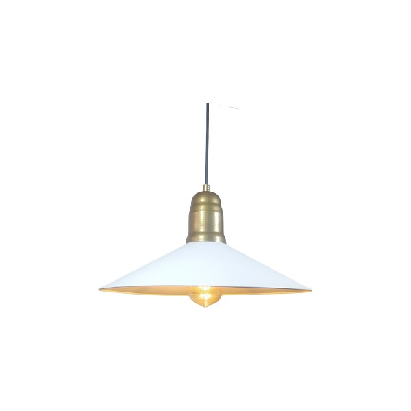 Mylights Retro Rustik Vintage Beyaz Metal Sarkıtavize 40 cm En MYL00239 - 1 Avize Fiyatı