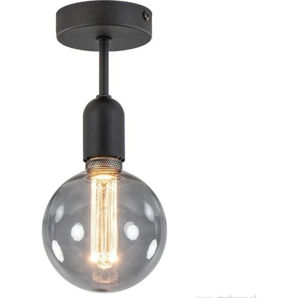 Mylights Retro Tavan Avize Rustik Metal Armatür 10CM - Ahşap - 1'li Avize Fiyatı