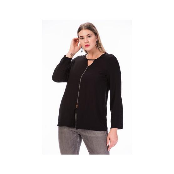 Myline 23486-M Siyah Kadın Bluz