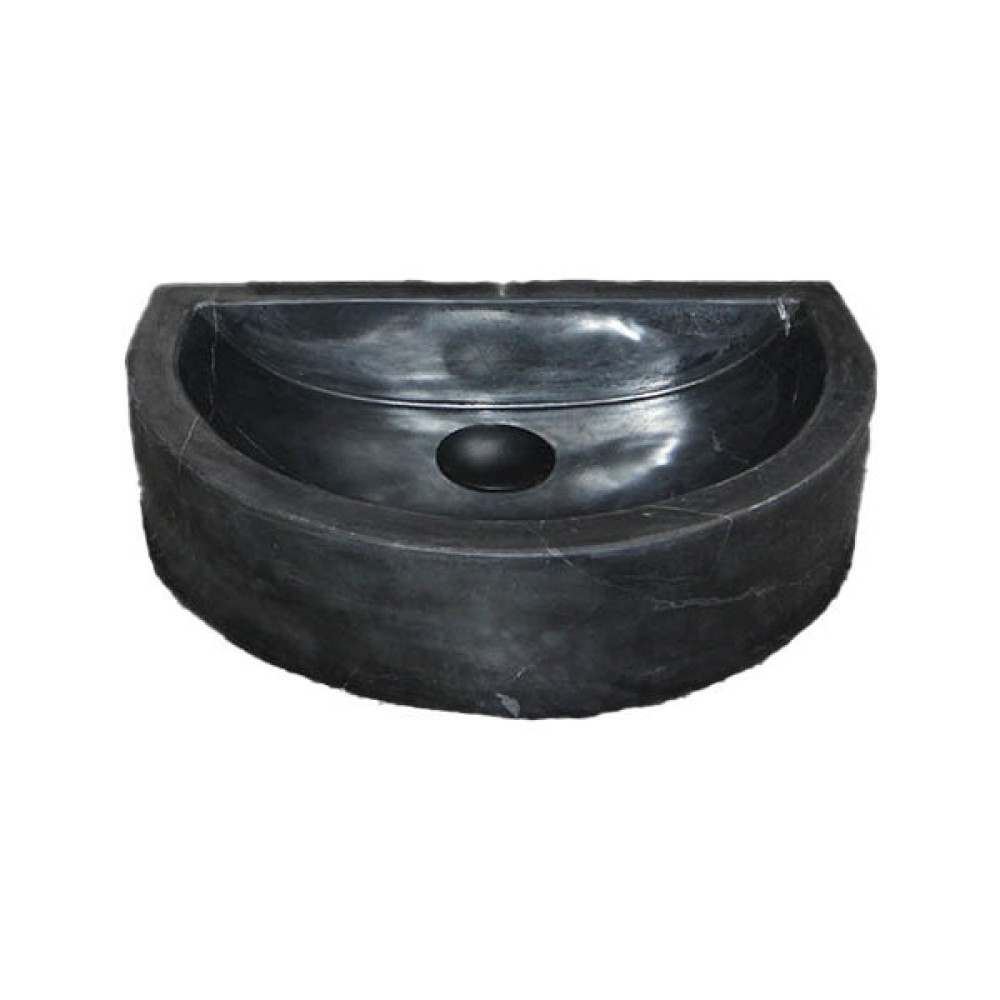 Mymtoros Siyah D Model Mini Mermer Lavabo Lavabo Fiyatı