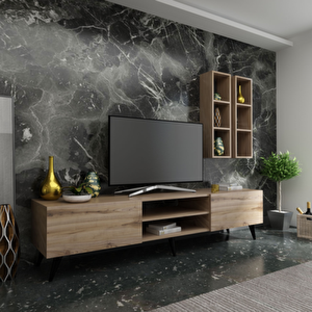 Myniture Home Festival Tv Ünitesi Q3000-3 Çırağan Tv Ünitesi / Sehpası Fiyatı