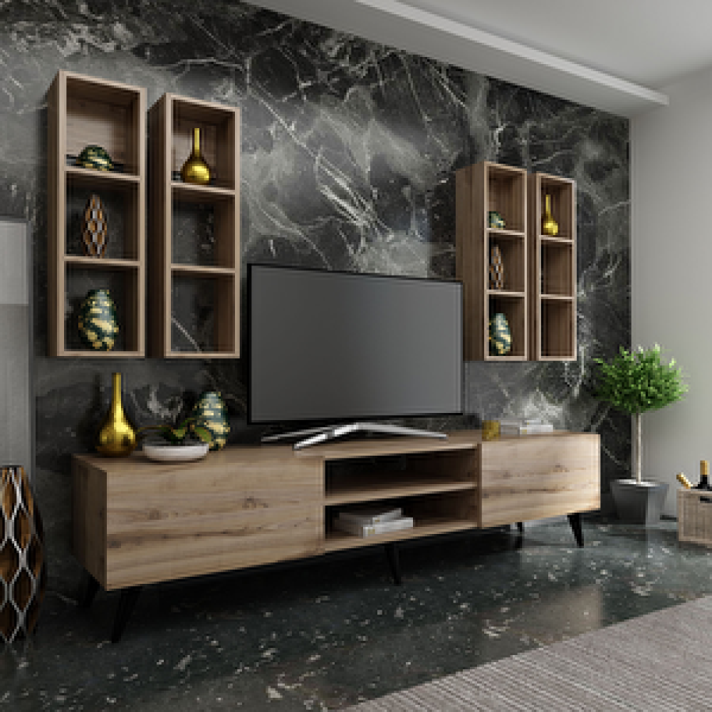 Myniture Home Festival Tv Ünitesi Q3001-3 Çırağan Tv Ünitesi / Sehpası Fiyatı