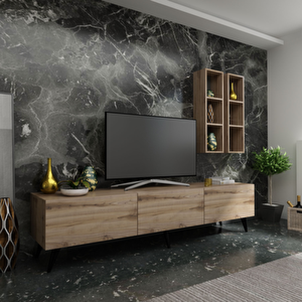Myniture Home Festival Tv Ünitesi Q3003-3 Çırağan Tv Ünitesi / Sehpası Fiyatı
