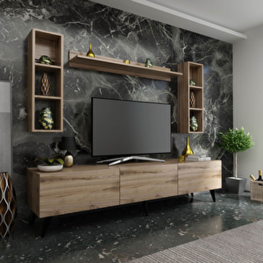 Myniture Home Festival Tv Ünitesi Q3008-3 Çırağan Tv Ünitesi / Sehpası Fiyatı