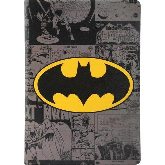 Mynote Batman Yazılı 26x18,5 40 Yaprak PP Kapak Çizgili Defter
