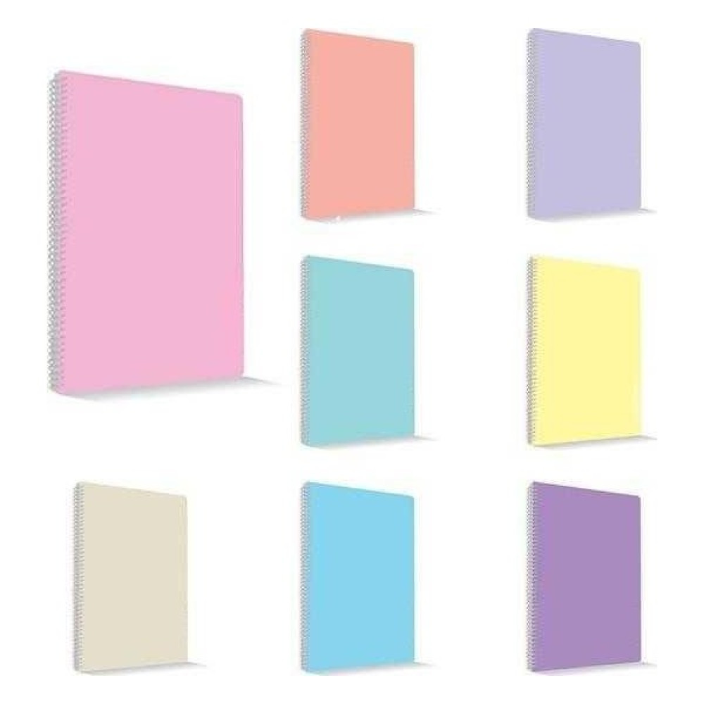 MyNote Flex Pastel A4 40 Yaprak Çizgili Spiralli Plastik Kapak 1 Adet Not Defteri & Bloknot Fiyatı