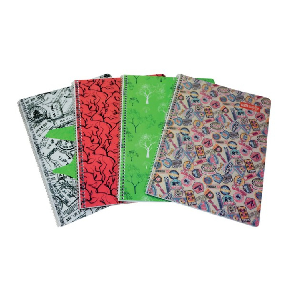 Mynote Flex Up Defter A4 40 Yp.Kareli UC6121-K Spiralli Defter Fiyatı