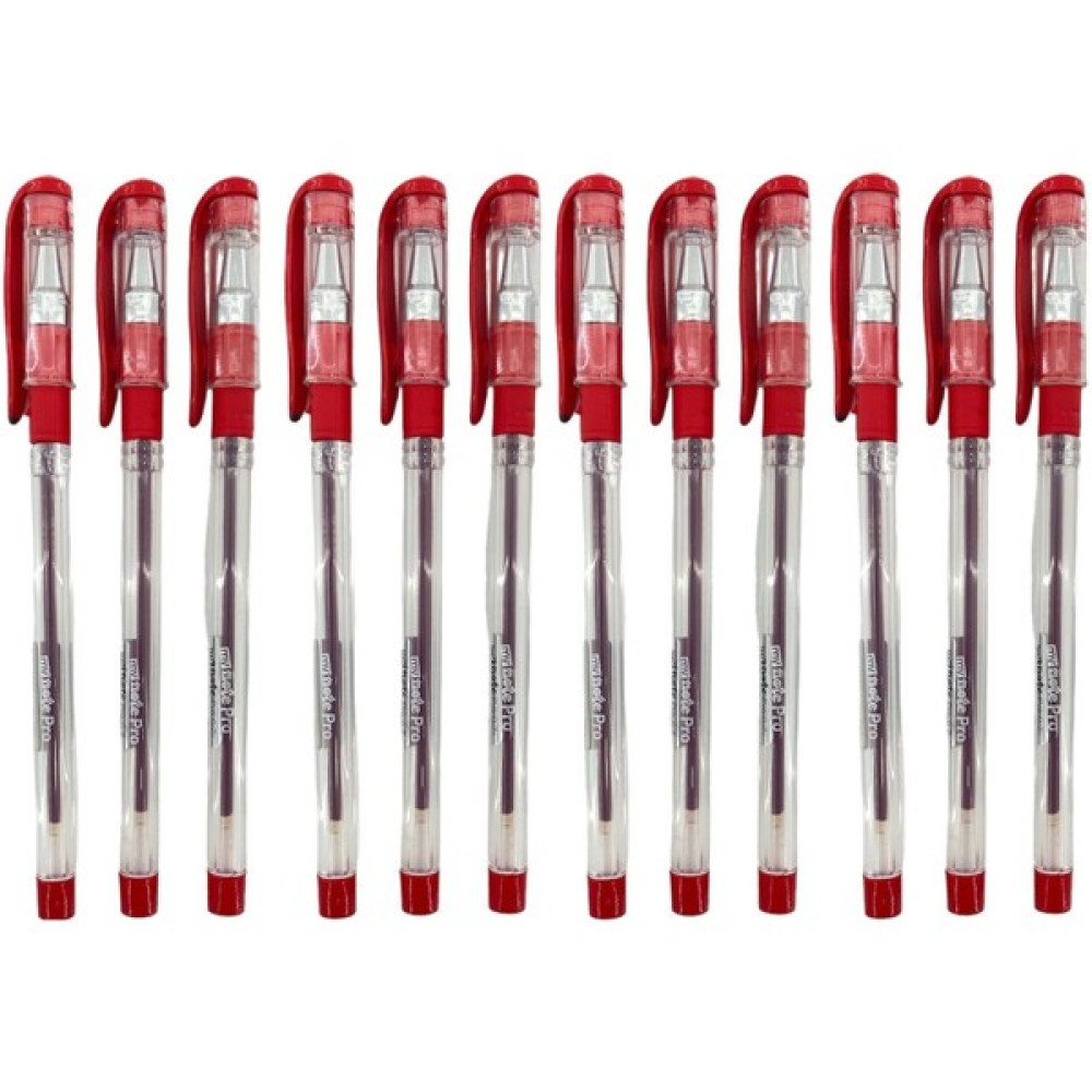 Mynote Pro 0.7 mm Jel Iğne Uçlu Tükenmez Kalem Kırmızı 12'li Tükenmez Kalem Fiyatı