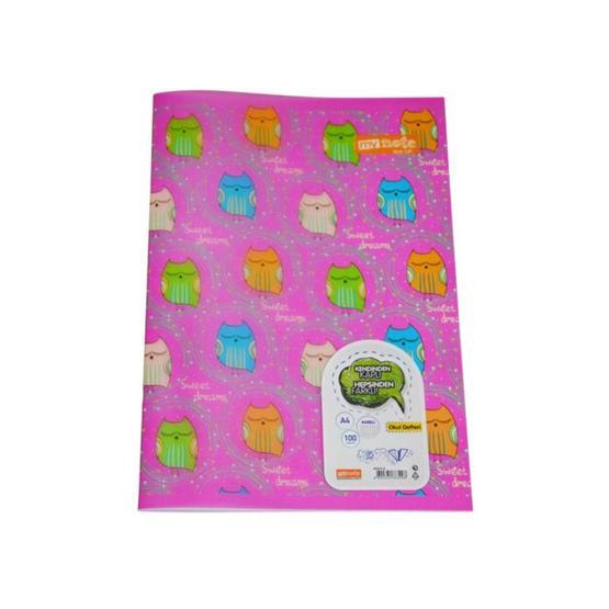 Mynote UC6014-K Text Up A4 100 Yaprak Kareli Defter