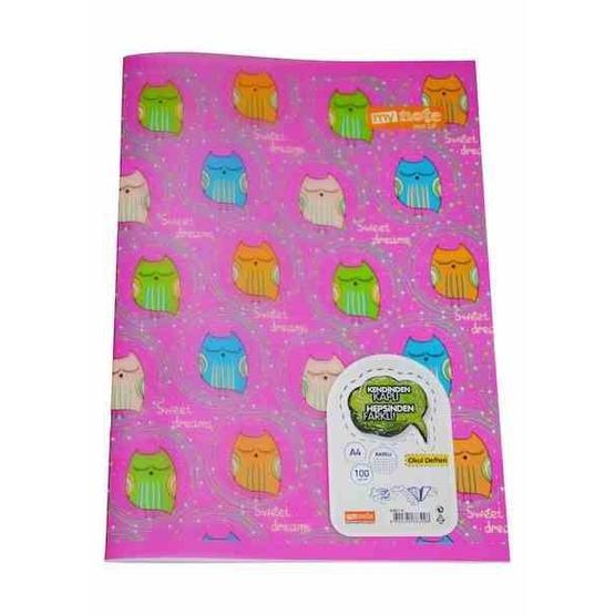 Mynote UC6014-K Text Up A4 100 Yaprak Kareli Defter