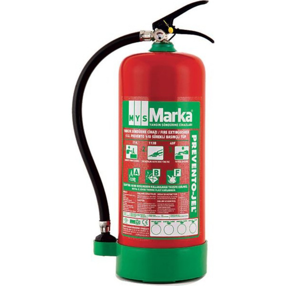 MYS Marka 6 Lt.yangın Tüpü Prevento-Jel Oto Boyaları Fiyatı