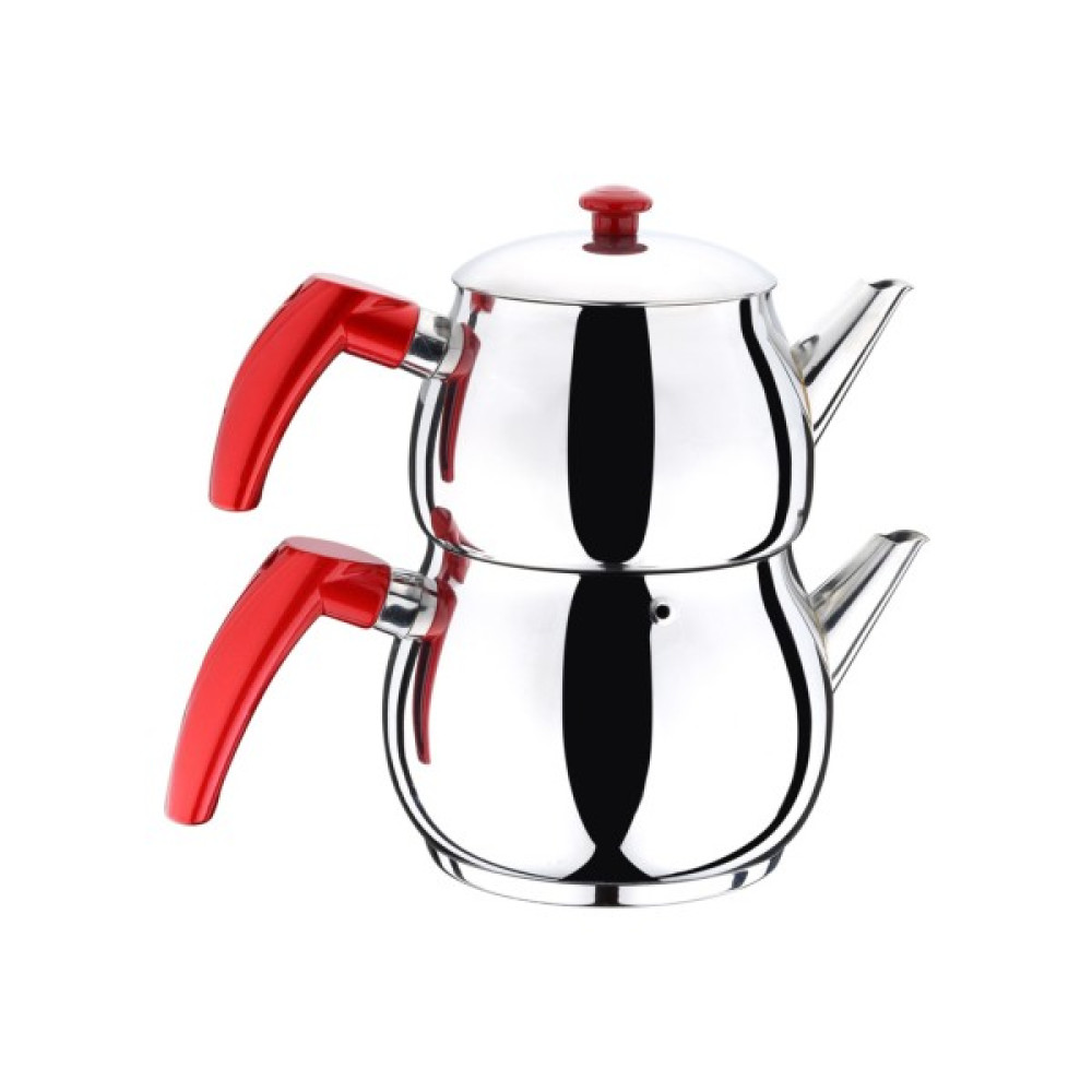 Mysem Çelik Çaydanlık Küre Mini Boy Çay / Çaydanlık Setleri Fiyatı