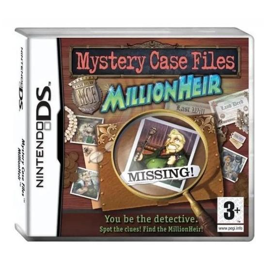 Mystery Case Files Millionheir DS Oyunu Nintendo Oyunları Fiyatı