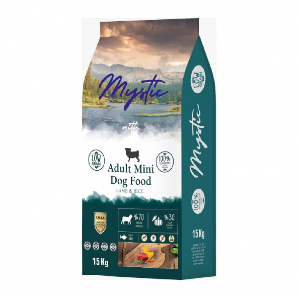 Mystic Az Tahilli Yetiskin Kopek Mamasi Mini Orta Kuzulu 15 Kg Evcil Hayvan Ürünleri Fiyatı