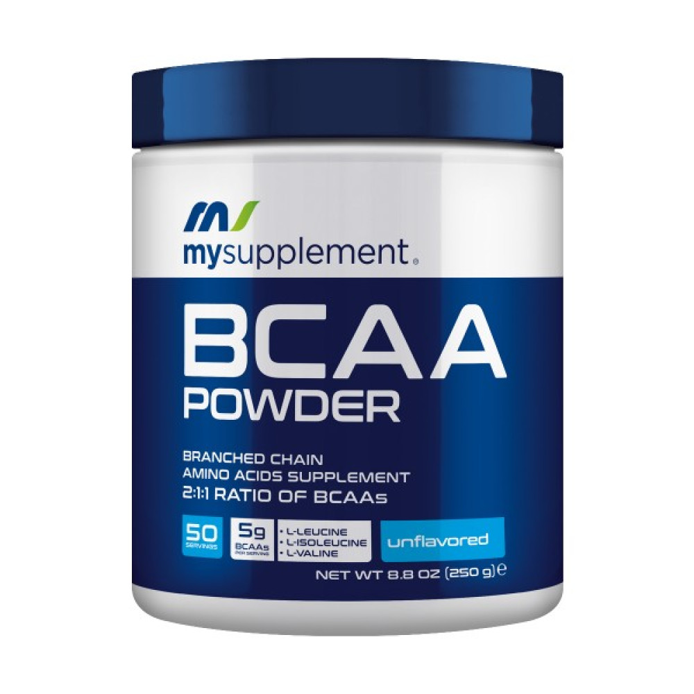 Mysupplement Bcaa Powder Aromasız 250 gr Amino Asit Fiyatı