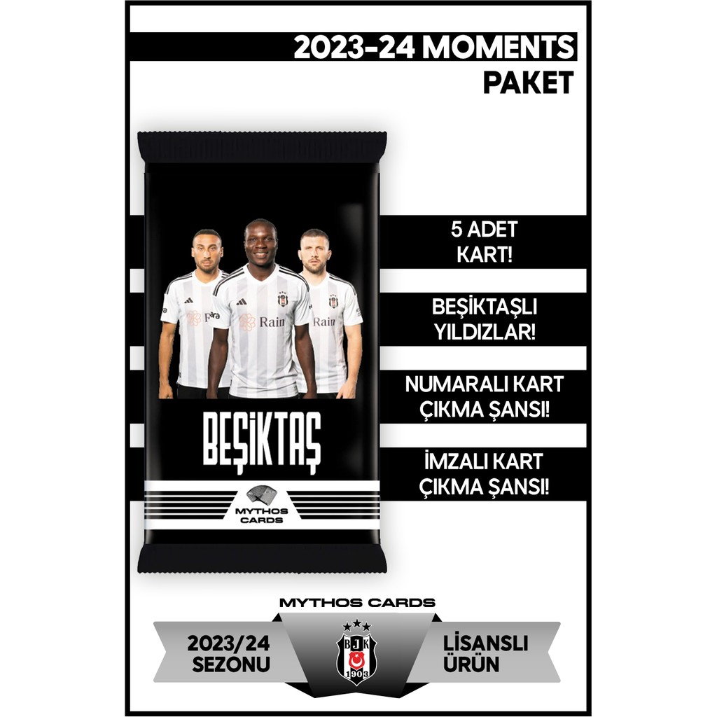 Mythos Cards Beşiktaş Moments 2023-24 Sezonu Bebek Oyun Parkı & Beşikleri Fiyatı