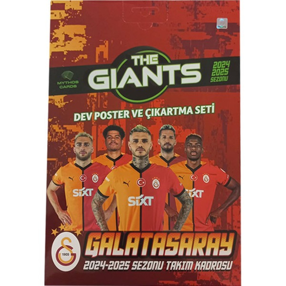 Mythos Cards The Giants Galatasaray Dev Poster ve Çıkartma Seti 2024/25 Oyun Seti Fiyatı