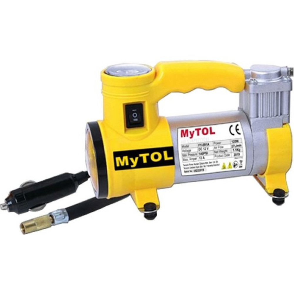 Mytol FY-001A 12 V Mini Araç Kompresörü Hava Kompresörü Fiyatı