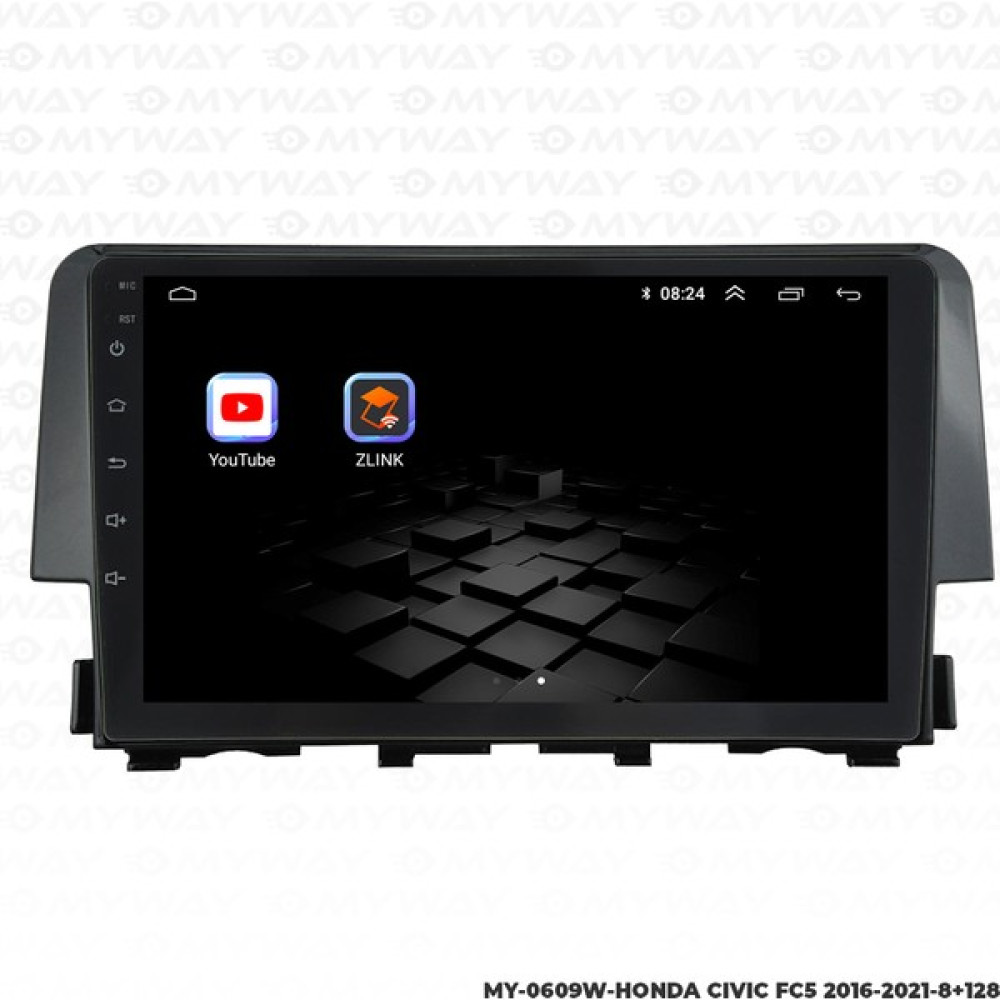 Myway Honda Civic Fc5 Android Multimedya 4gb Ram Carplay Navigasyon Ekran Oto Görüntü Sistemleri Fiyatı
