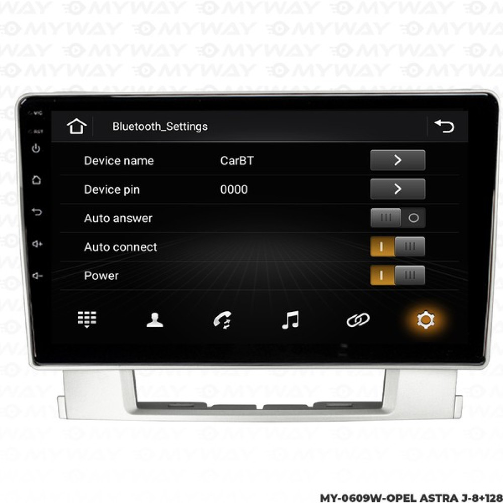 Myway Opel Astra J Android Carplay Multimedya Navigasyon Ekran Teyp 8GB+128GB Oto Görüntü Sistemleri Fiyatı