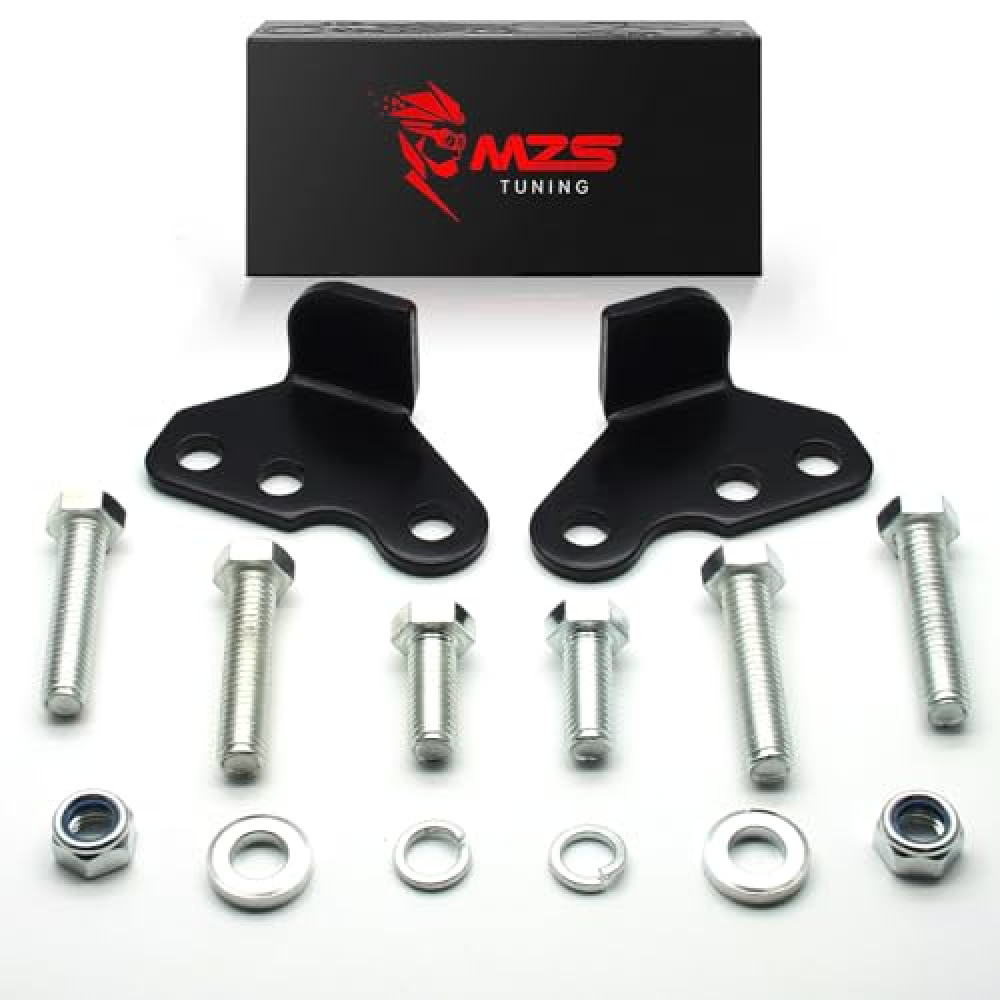 MZS Motorcycle Lowering Kit, 1-2" Rear Adjustable Drop Link Touring Accessories Compatible with Electra Glide 1993-2001 / Road Glide 1998-2001 / Road King 1994-2001 / Ultra Glide 1993-2001