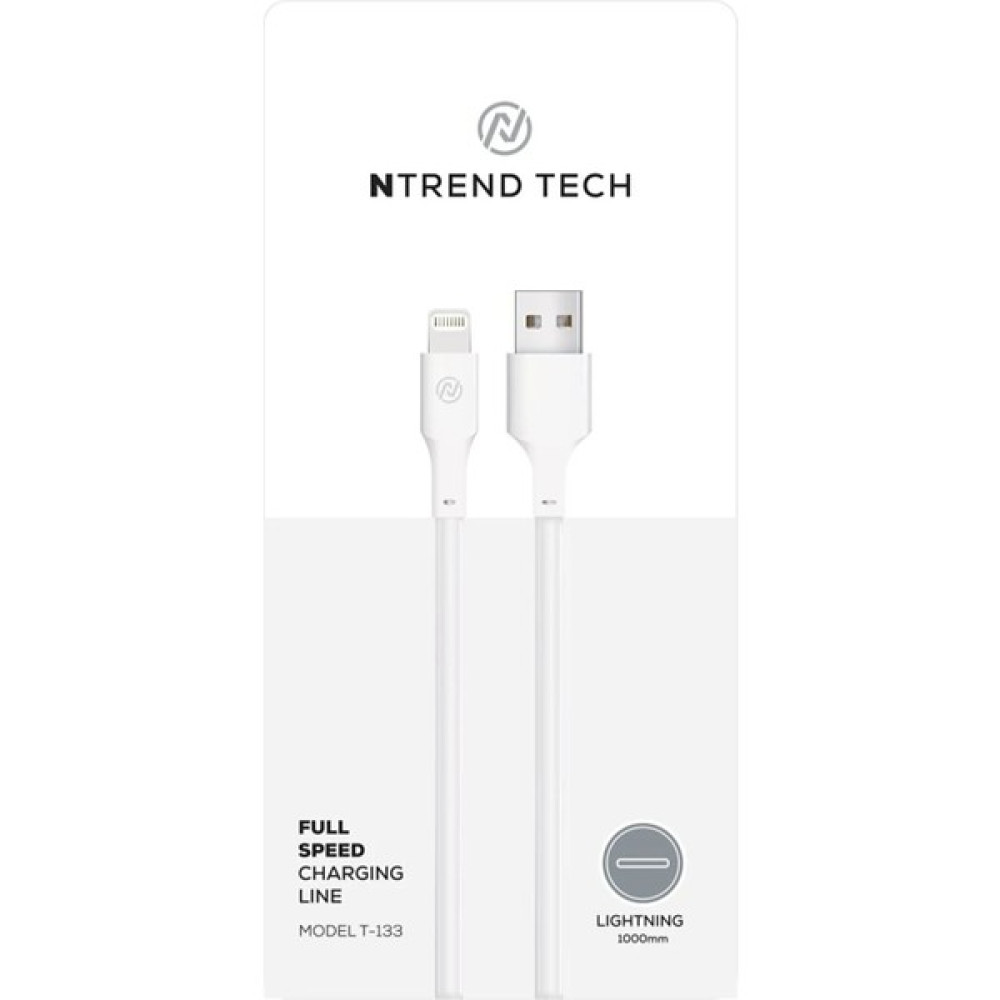N Trend Iphone Şarj Kablosu Tüm Modellerle Uyumlu Şarj Kablosu 1 Metre Lightning-Usb - renk Oto Seyahat Ürünleri Fiyatı
