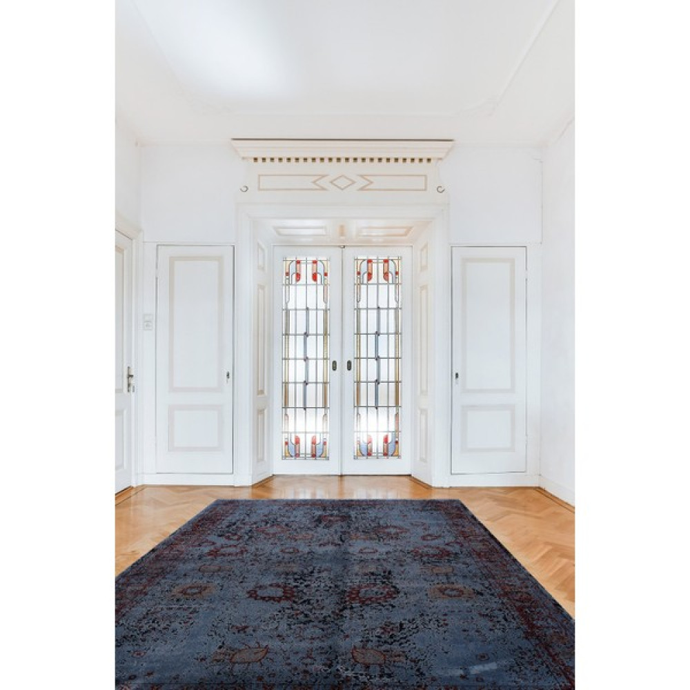 Naar Gloria 6489A Mavi Halı 200X300 ~ 6 M2 - 200 x 300 cm Salon Halısı Fiyatı