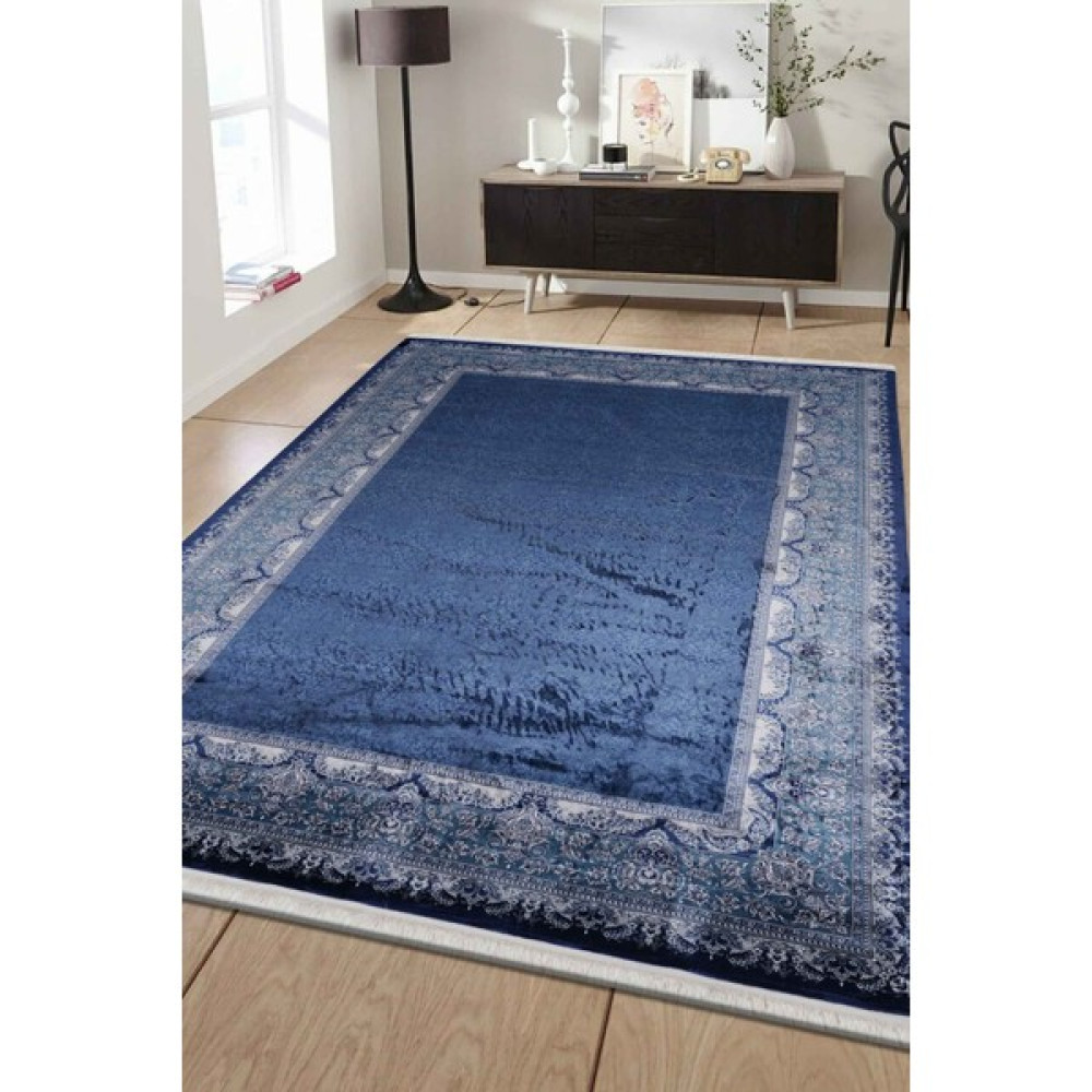 Naar Pers Bambu 14581C Lacivert / Mavi Halı 200X300 ~ 6 M2 - 200 x 300 cm Salon Halısı Fiyatı